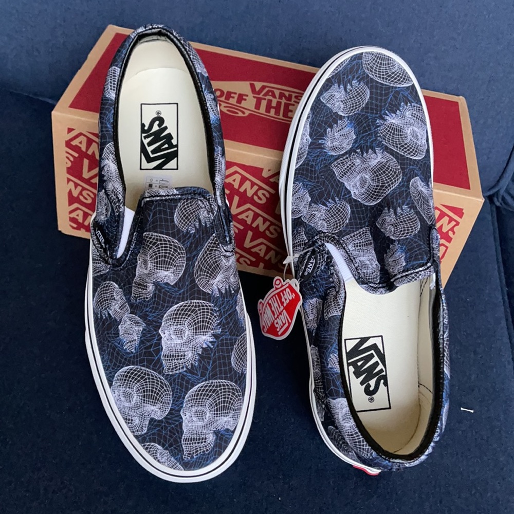 Vans Classic Slip-On Wireframe Skulls WMNS - Picture 14 of 16